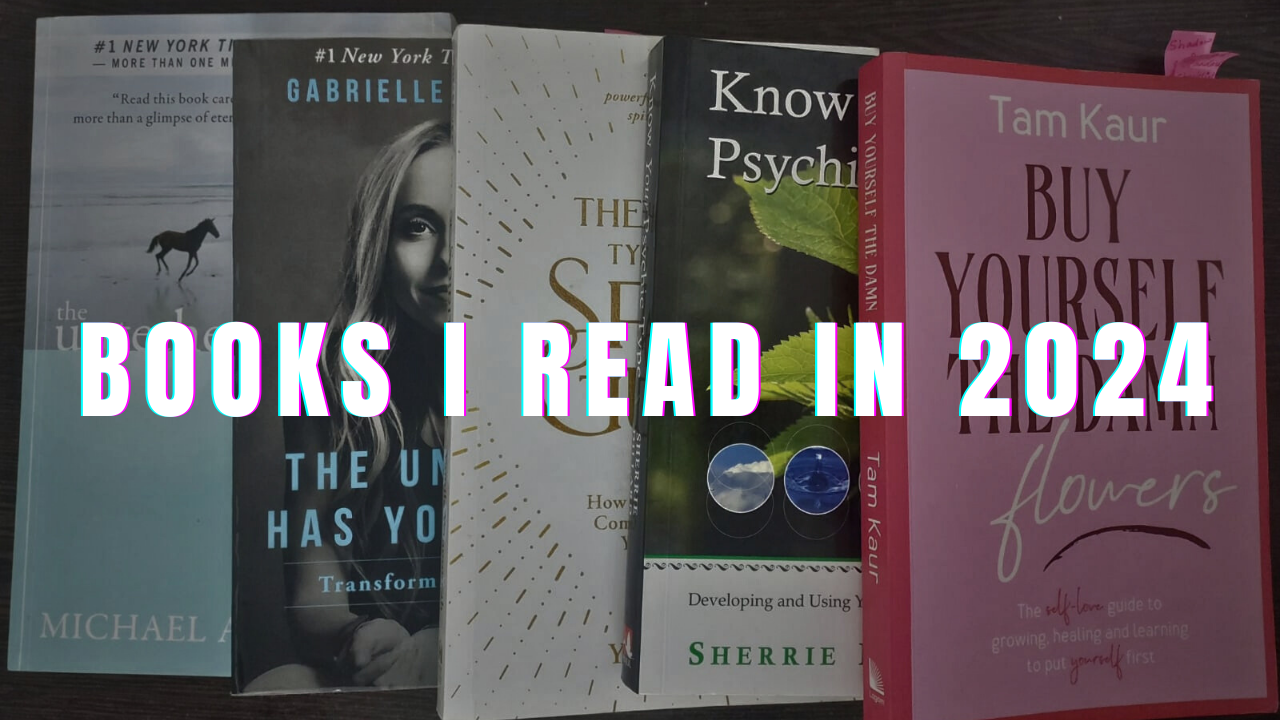 Books I Read for Personal Growth, Self-Discovery, and Spiritual Awakening in 2024 📓✧˖°.